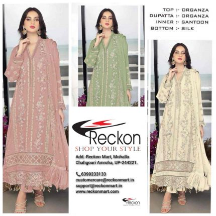Pakistani Organza suits RM-05