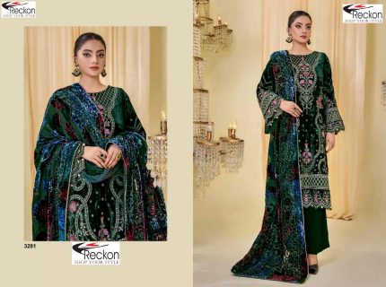 Velvet digital print suit RV-02