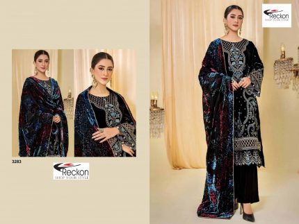 Velvet digital print suit RV-01